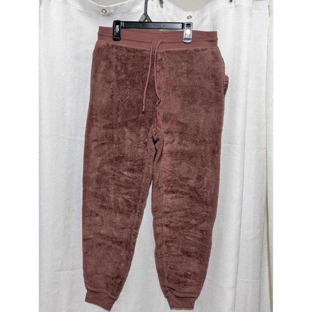 Ci Sono Men's Brown Plush Sweatpants Size L